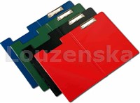 Desky s klipem A5 Plastik dvojité erné